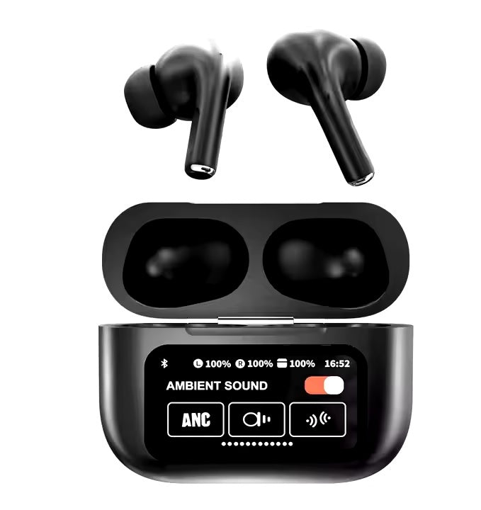 אוזניות Bluetooth Pro Master אלחוטיות סטריאו TWS עם מיקרופון מובנה ממשק בעברית מלאה וערכת הטענה חכמה
