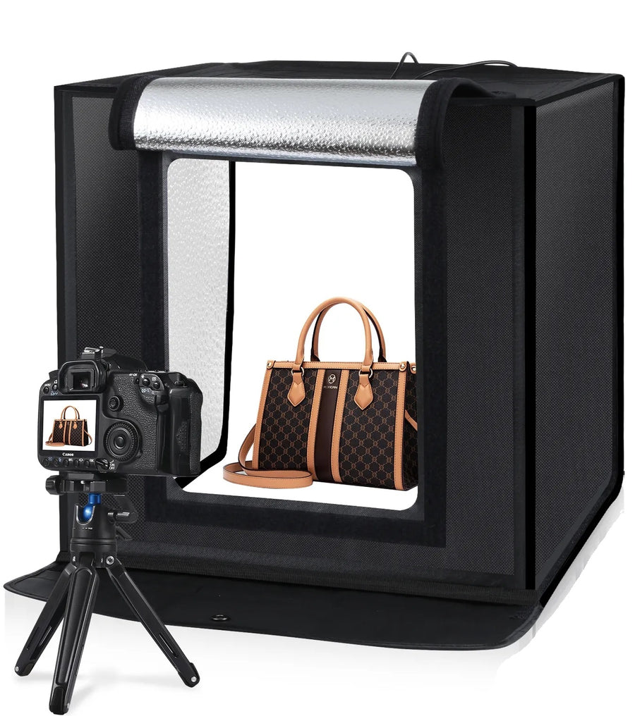 אוהל צילום מוצרים בגודל 85 ×85ס”מ pro photo tent