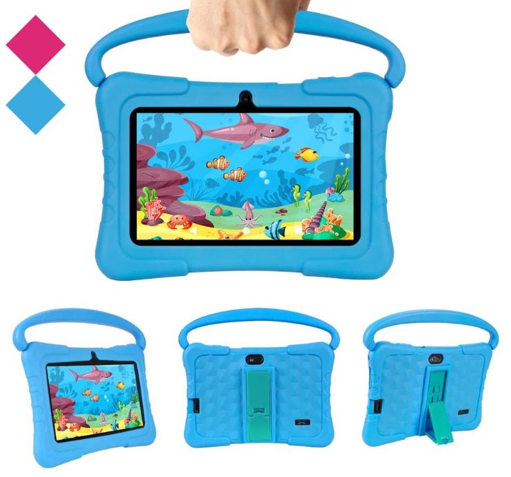 טאבלט 7 לילדים אינץ מסך טאץ' מהיר כולל 2 מצלמות ANDROID 14