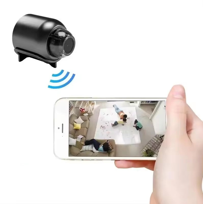 מצלמה אלחוטית זעירה FULL HD 1080 מיועדת לאבטחה של הבית או העסק