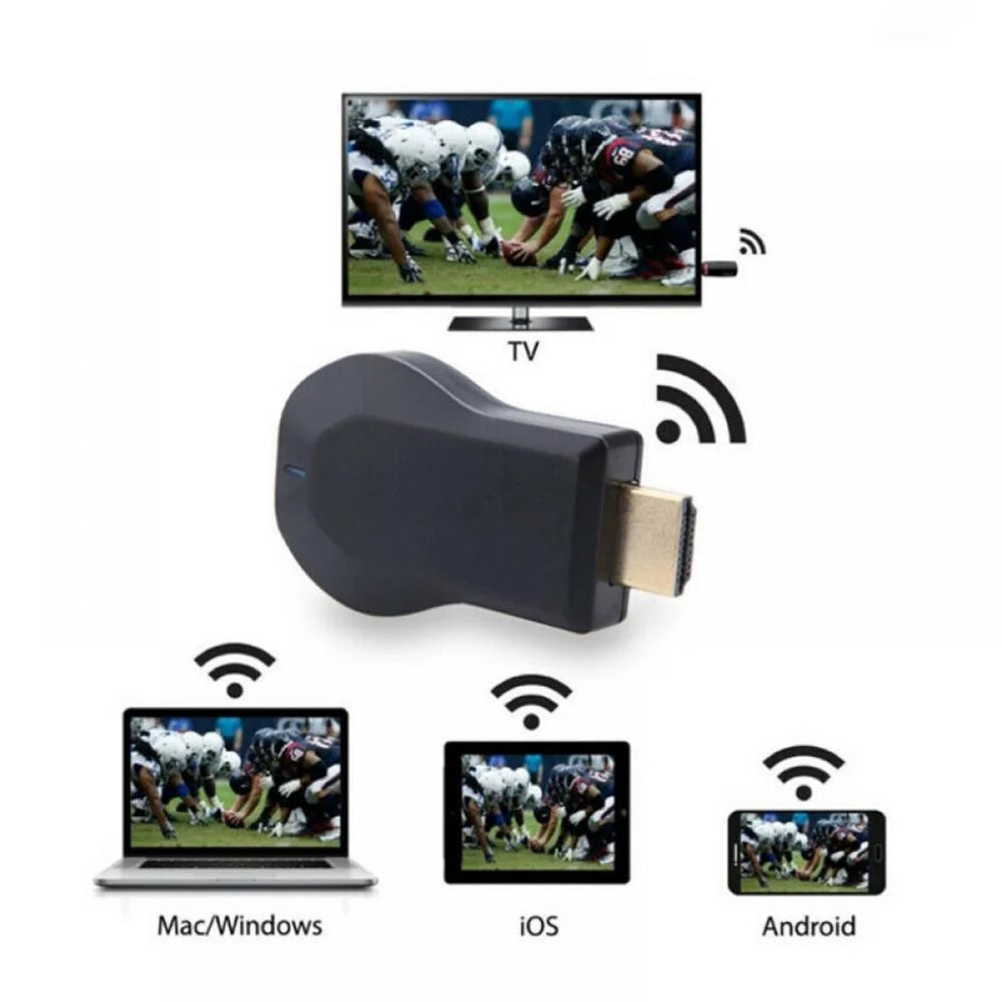 מתאם PC TO TV אלחוטי בחיבור HDMI